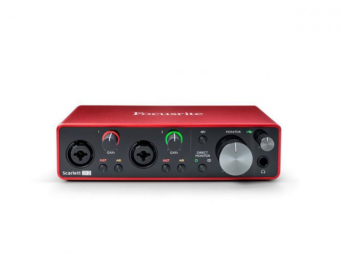 Hovedbilde Focusrite Scarlett 2i2 Gen4 | USB-lydkort, 2 ...