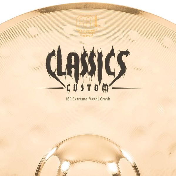Meinl 16" Classics Custom Extreme Metal Crash