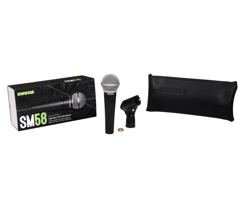 Shure SM58SE Cardioid Dynamic, On-Off Switch