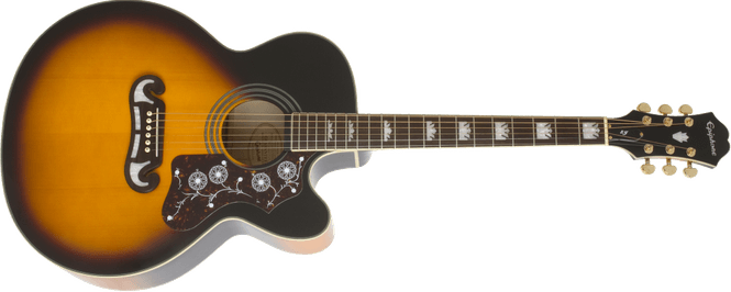 Hovedbilde Epiphone J-200 EC Studio Solid Top Fishman ...