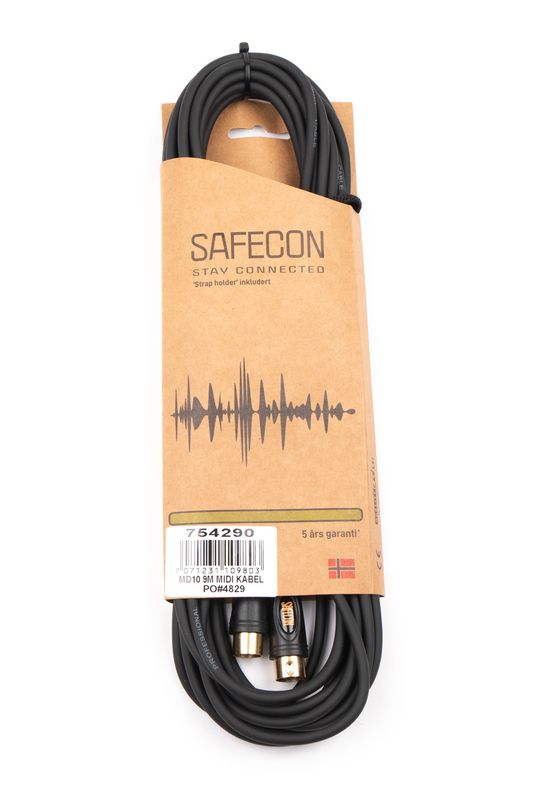 SAFECON MD10 9m MIDI Kabel
