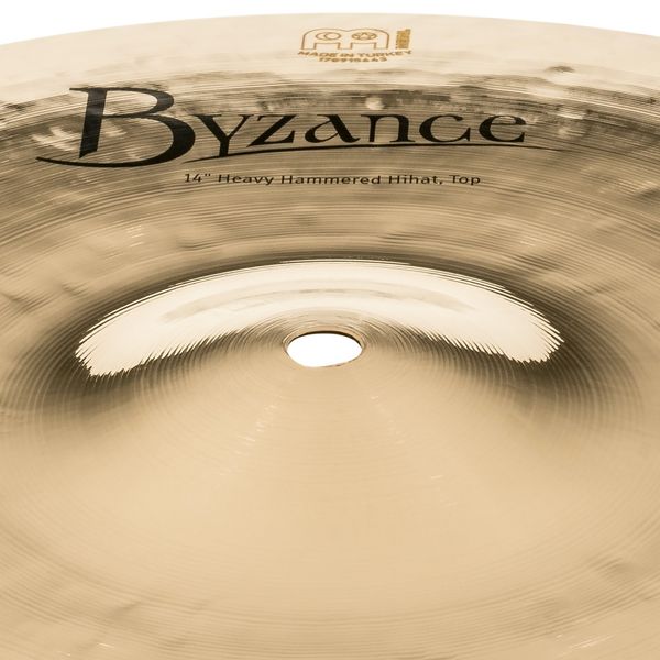 Meinl 14" Byzance Brilliant Heavy Hammered Hihat