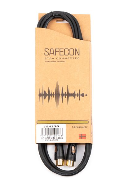 SAFECON MD10 3m MIDI Kabel
