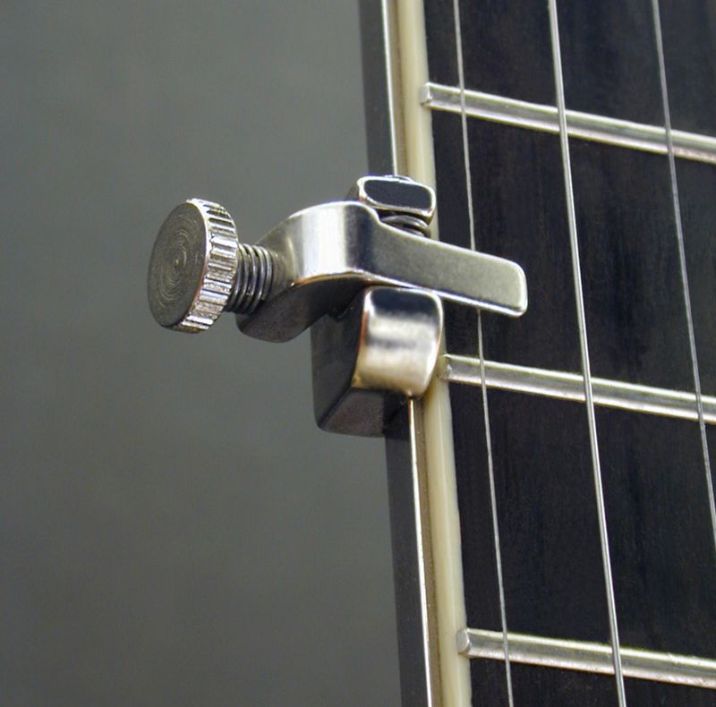 Shubb Fs Capo Fifth String for Banjo nickel
